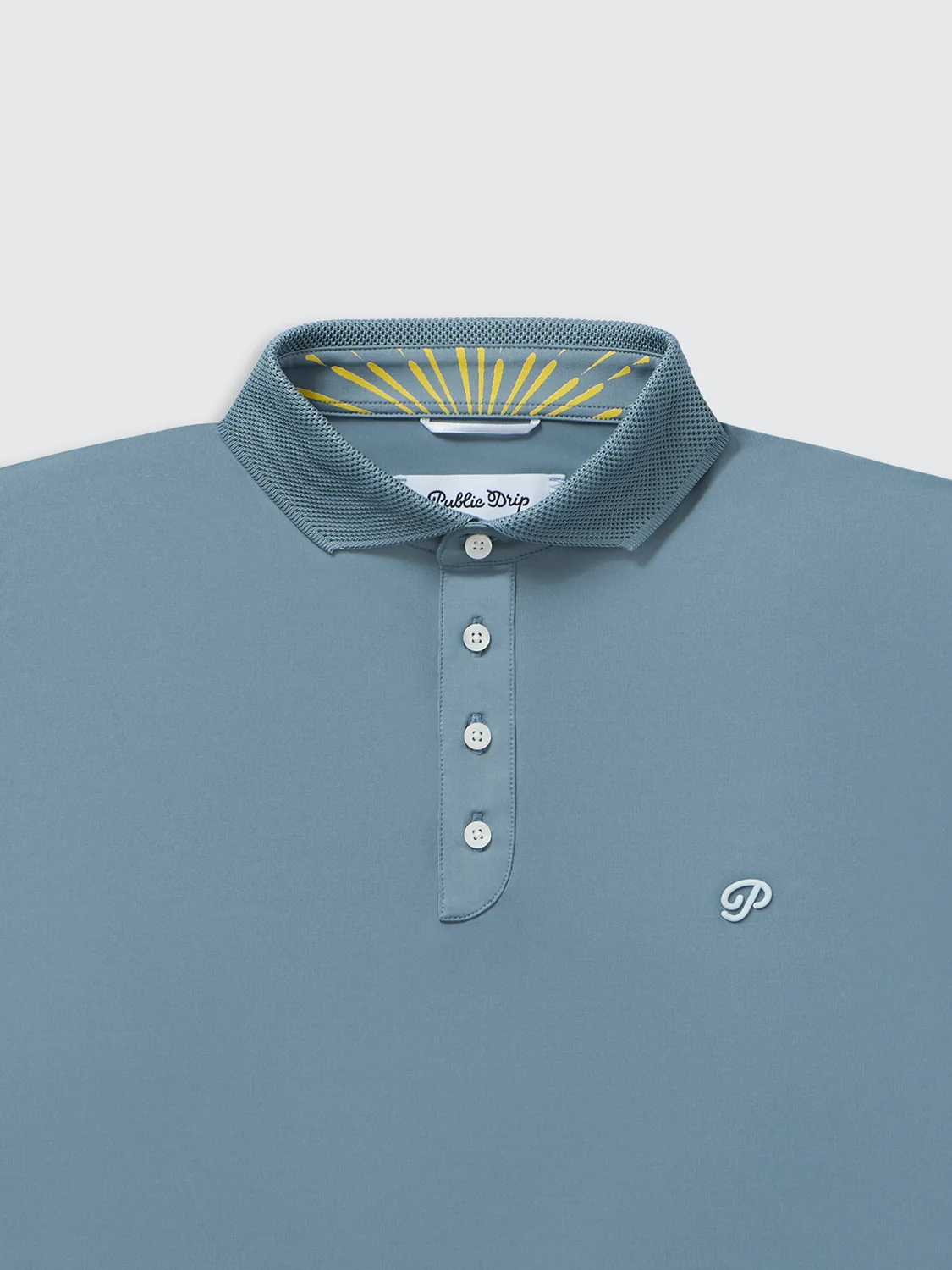 Public Drip Public Athlete Polo - Slate - Image 5