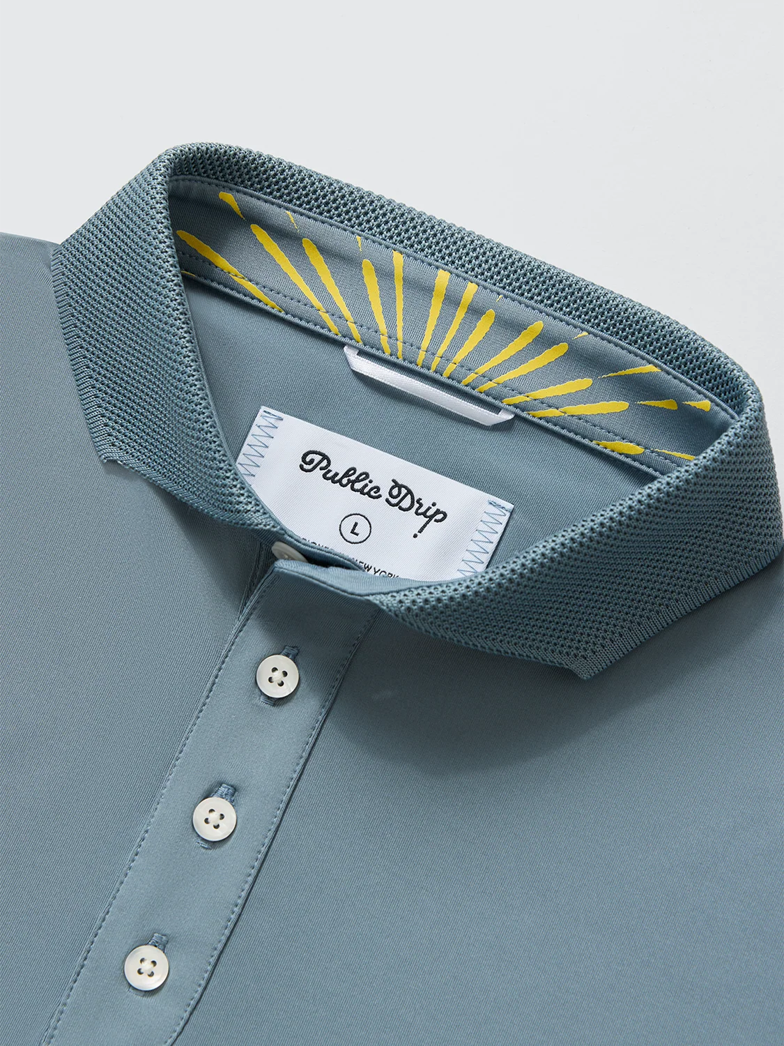 Public Drip Public Athlete Polo - Slate - Image 6
