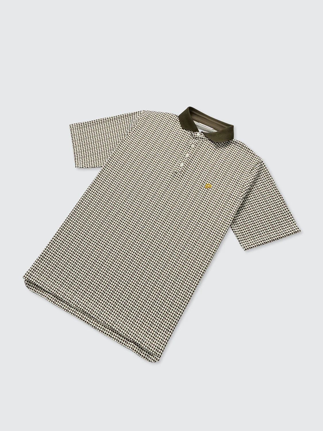 Public Drip Public Athlete Up & Down Polo - Olive - Image 3