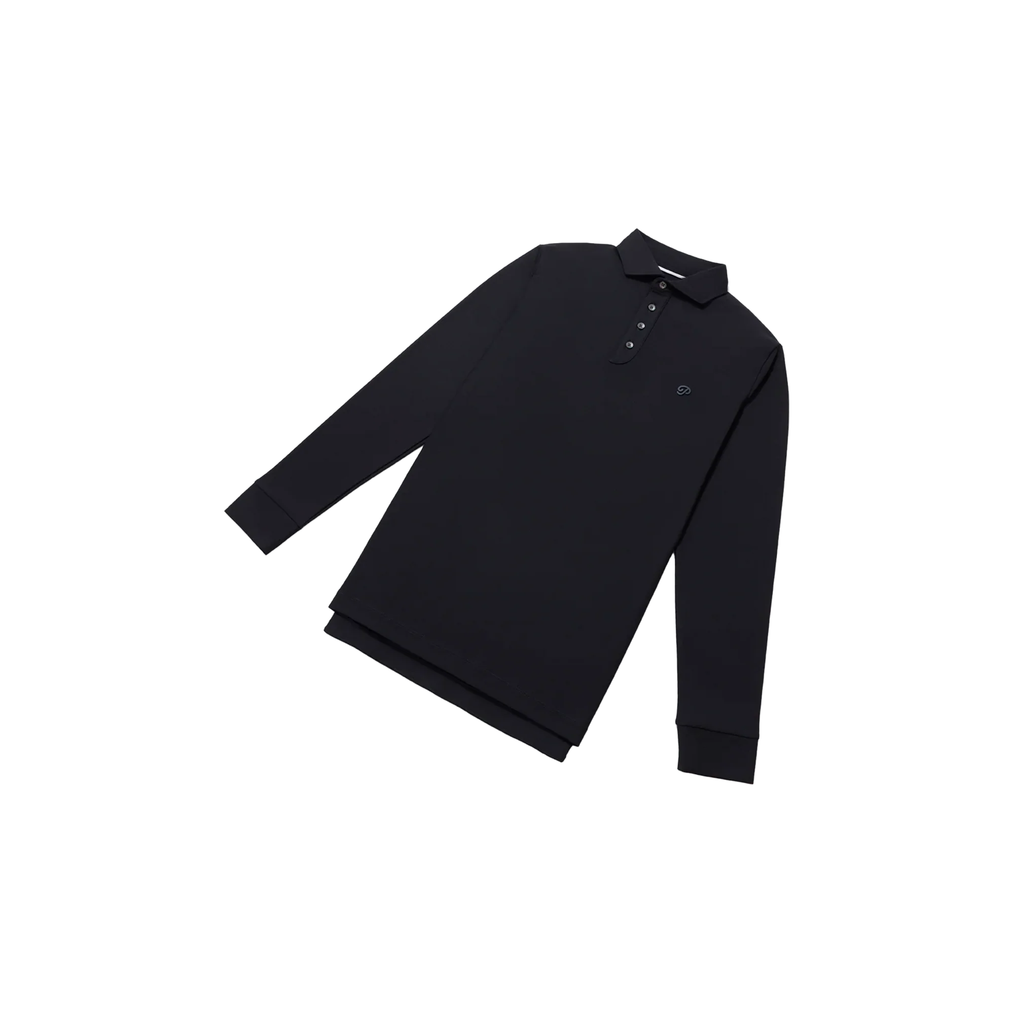Public Drip Triborough Waffle Knit Polo - Navy - Image 2