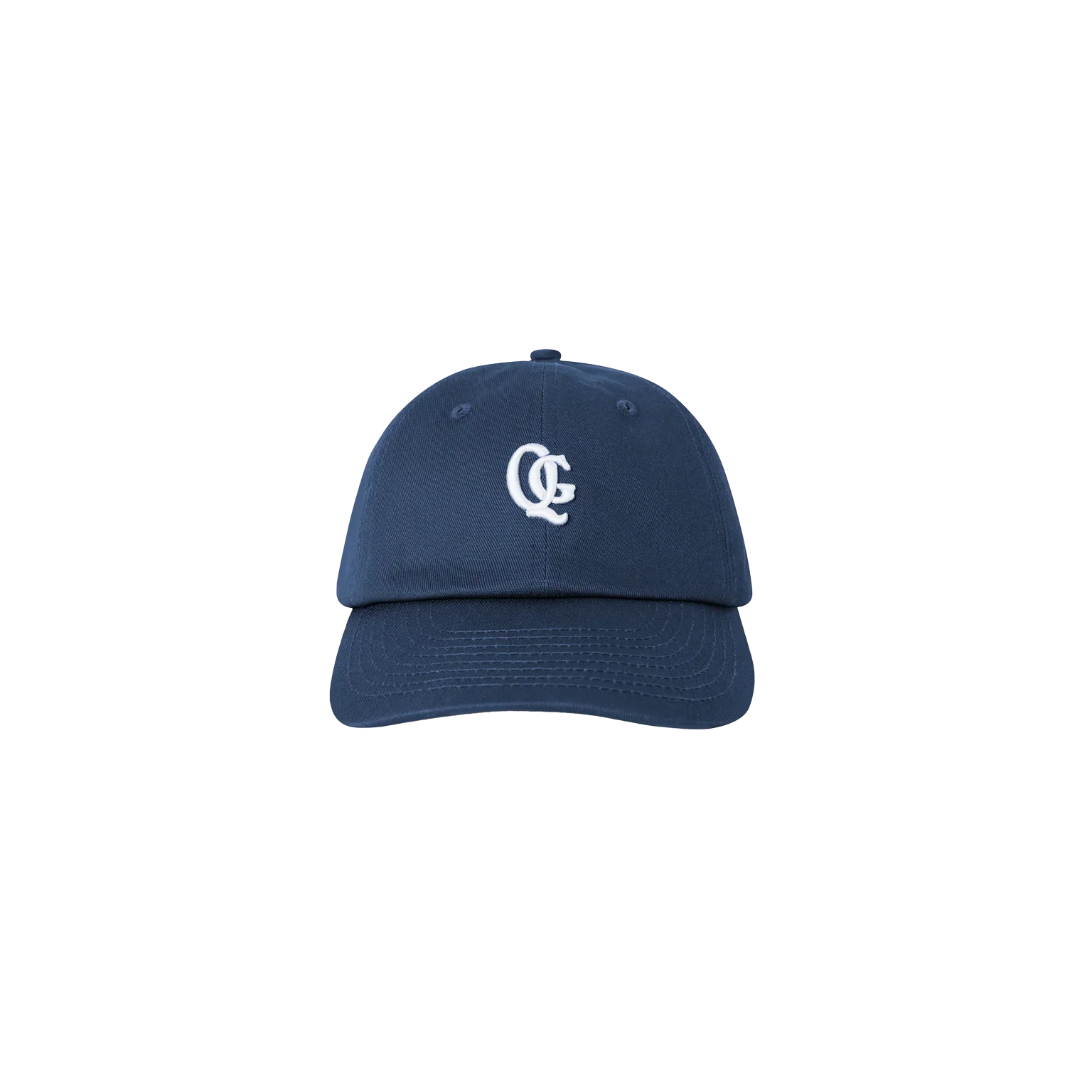 Quiet Golf Monogram 3D Dad Hat - Navy - Image 3