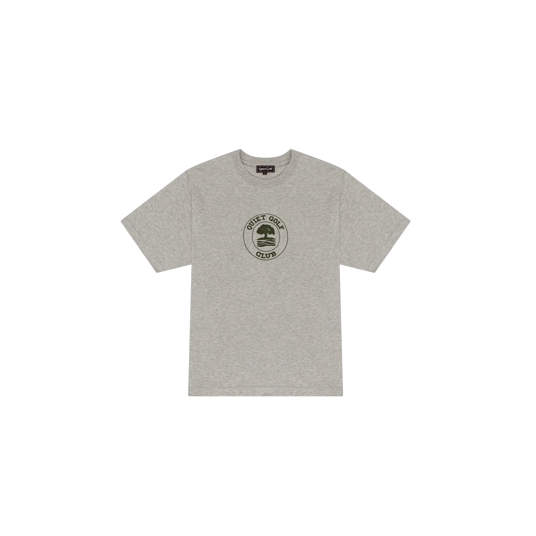 Quiet Golf Oak T-Shirt - Ash - Image 2