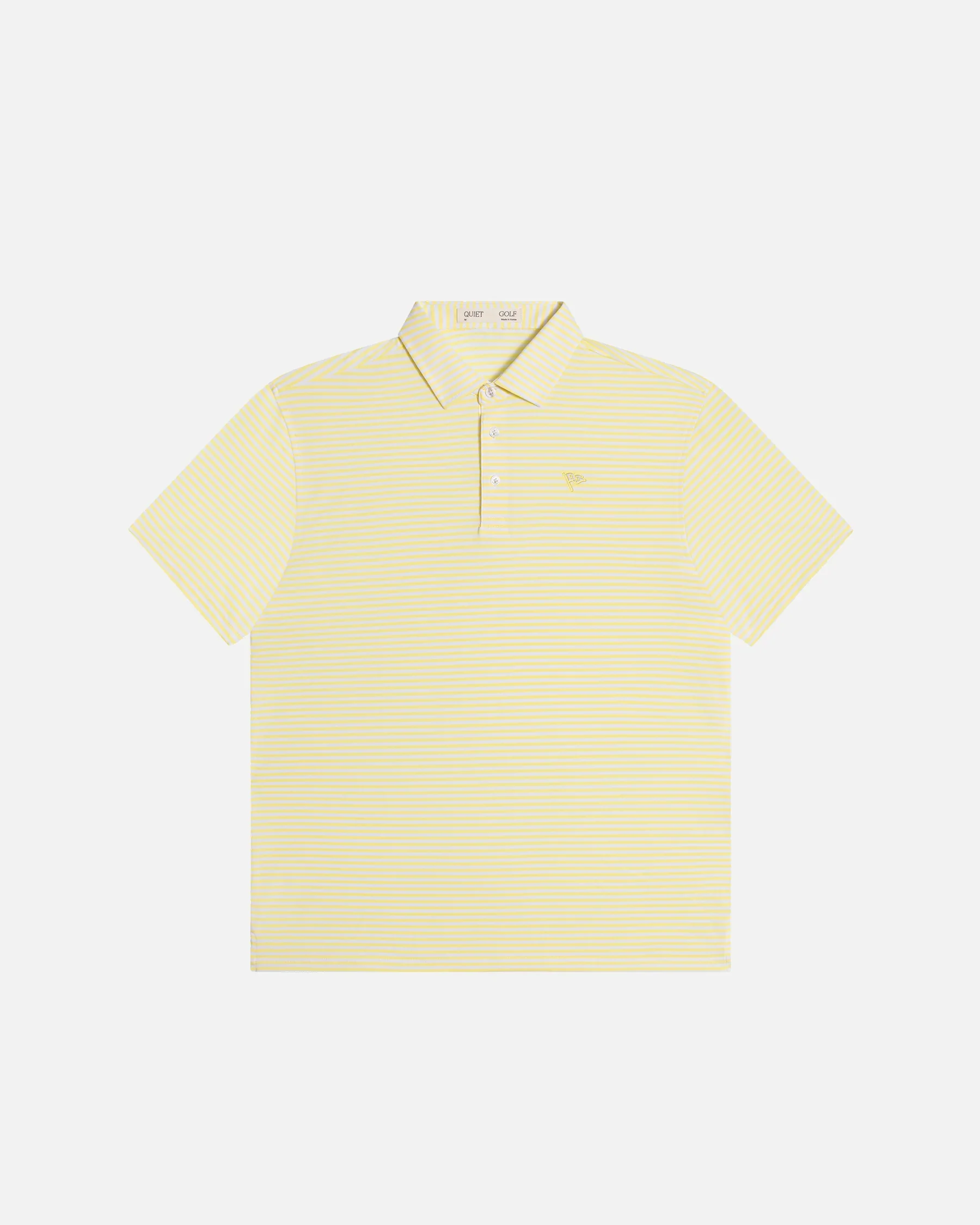 Quiet Golf Randolph Polo - Yellow - Image 2