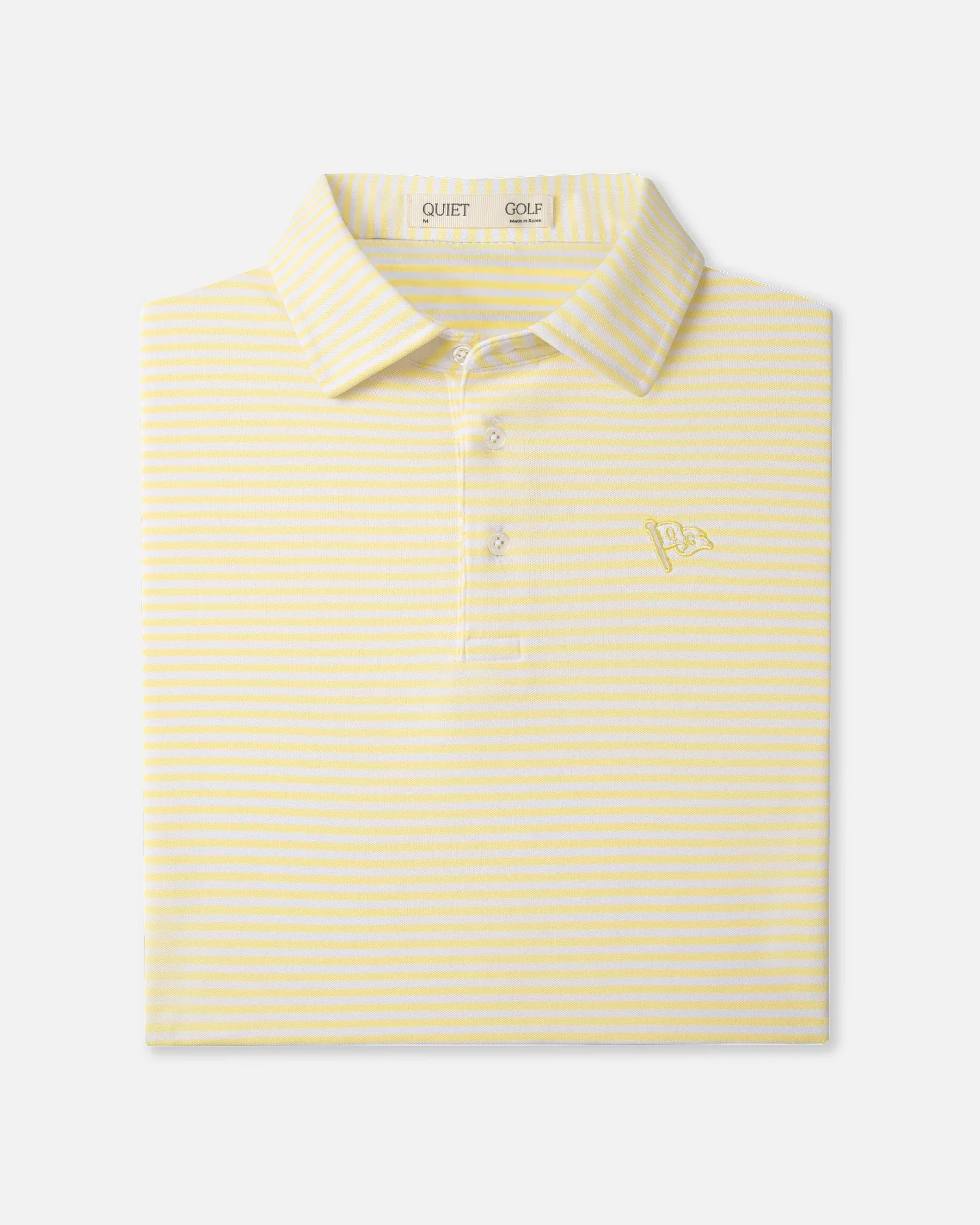 Quiet Golf Randolph Polo - Yellow - Image 3