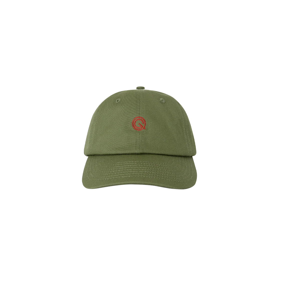 Quiet Golf Tour Only Dad Hat - Olive