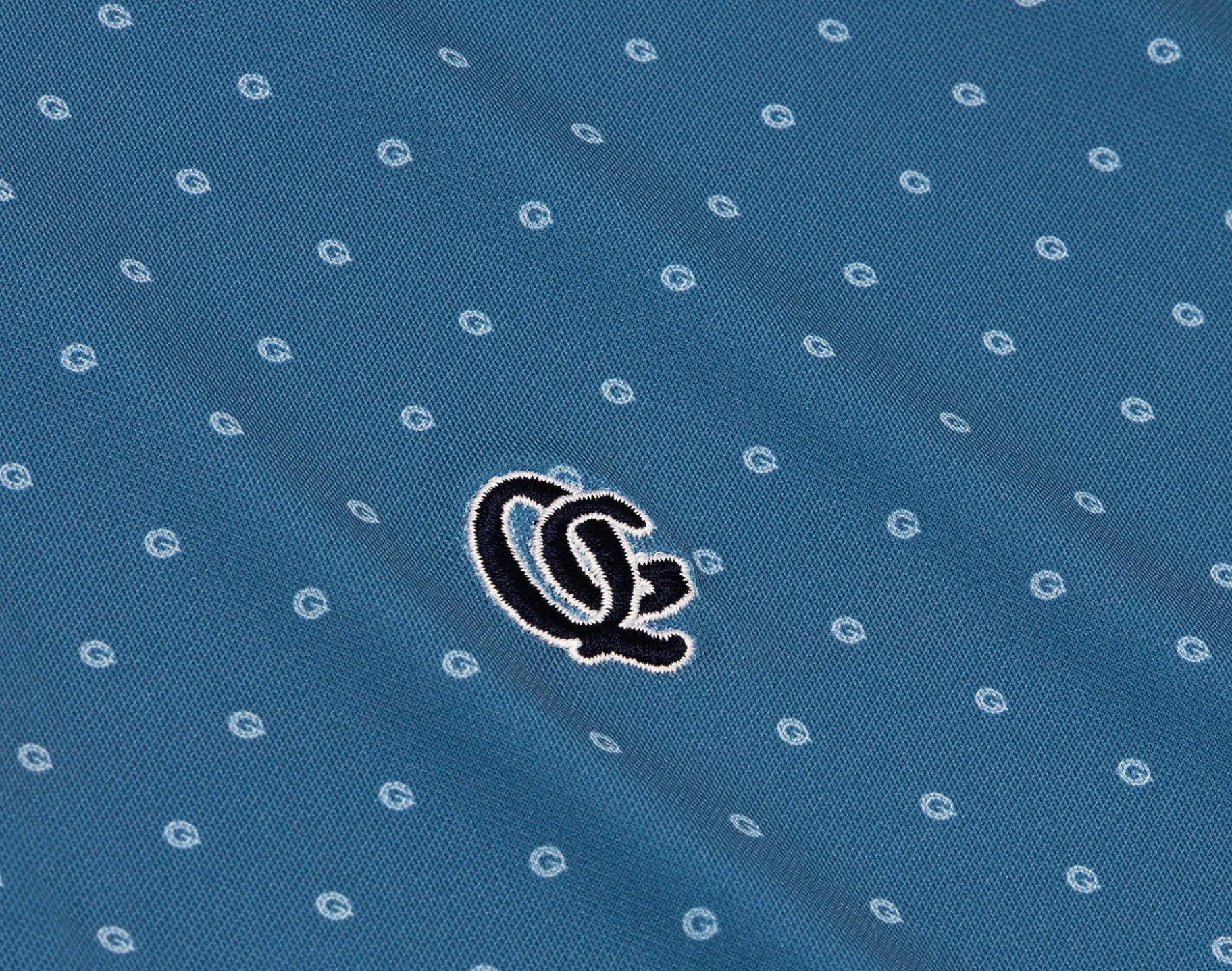 Quiet Golf Tour Only Polo - Blue - Image 3