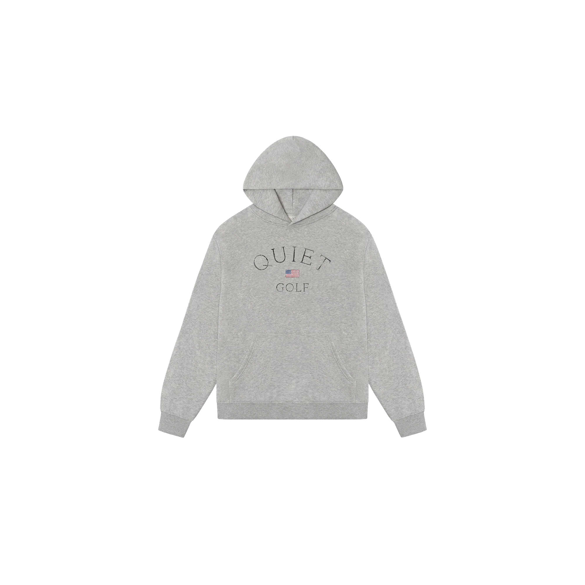 Quiet Golf USA Hoodie - Ash