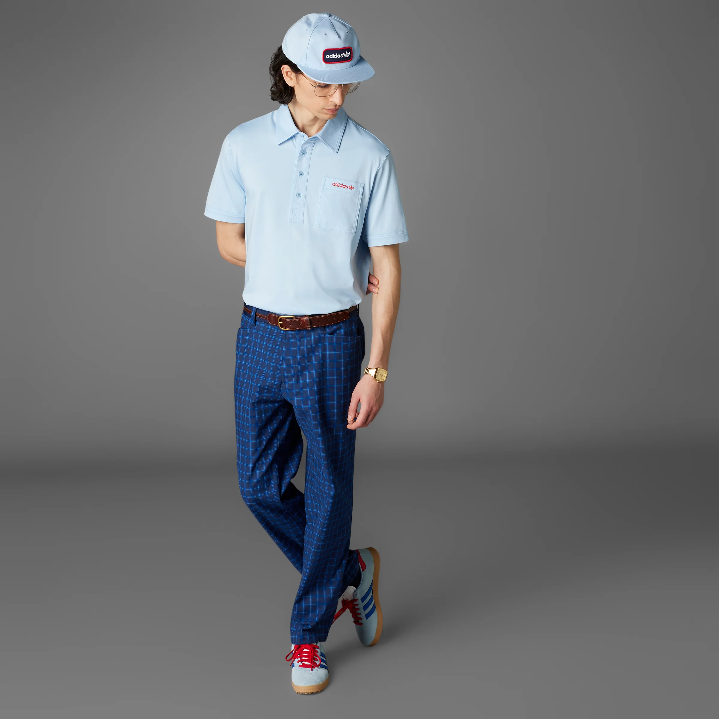adidas Originals S Pocket Polo - Clear Sky - Image 18