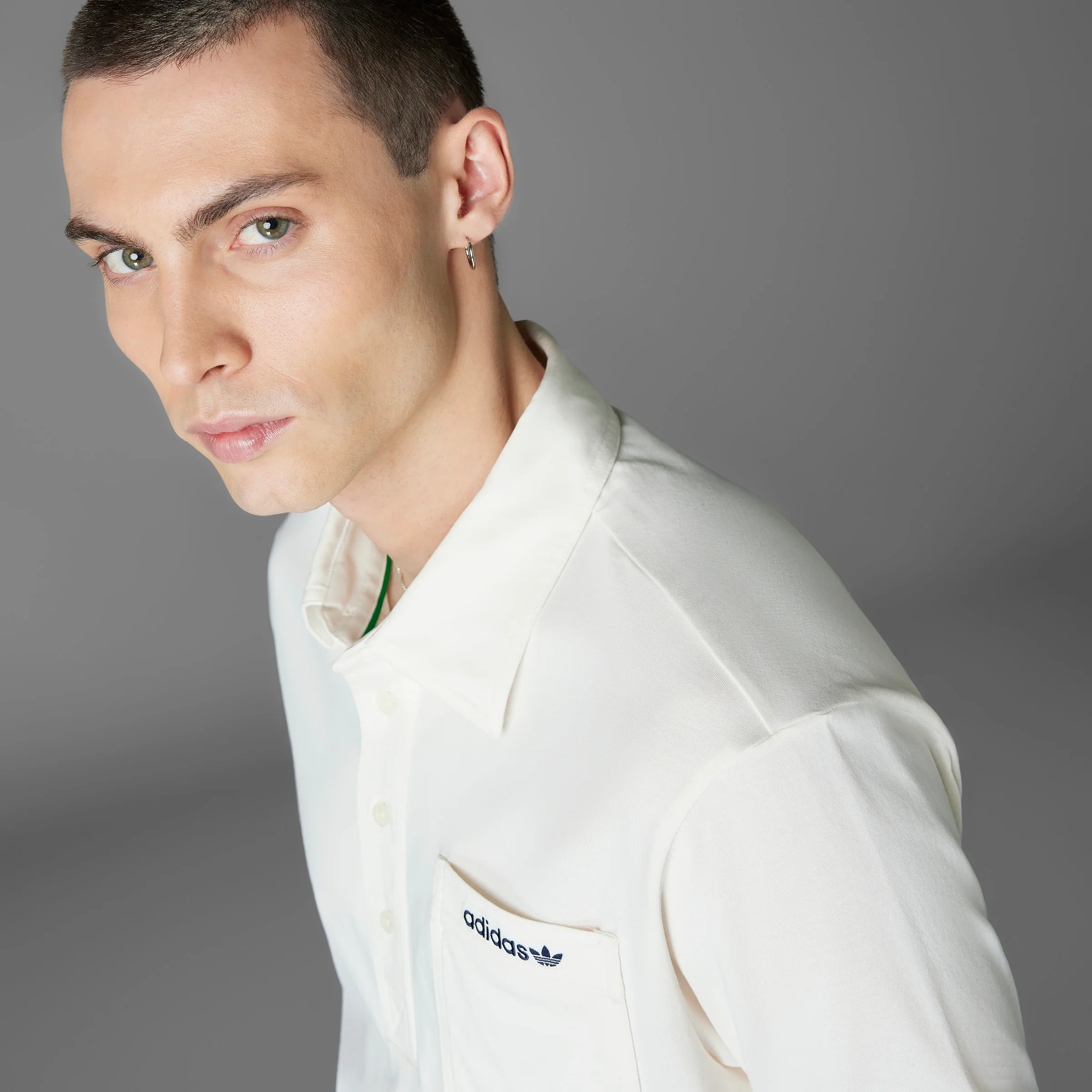 adidas Originals S Pocket Polo - White - Image 13