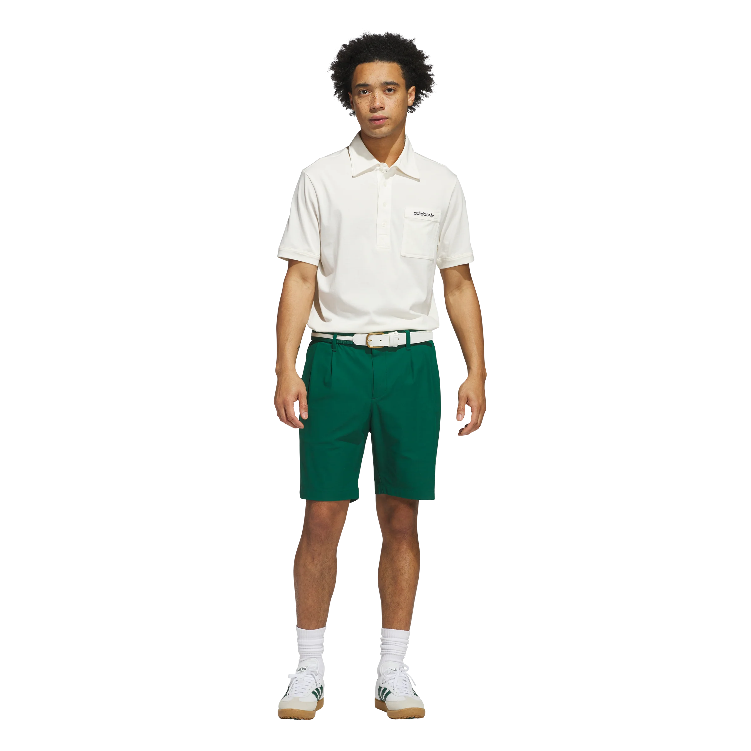 adidas Originals S Pocket Polo - White - Image 6