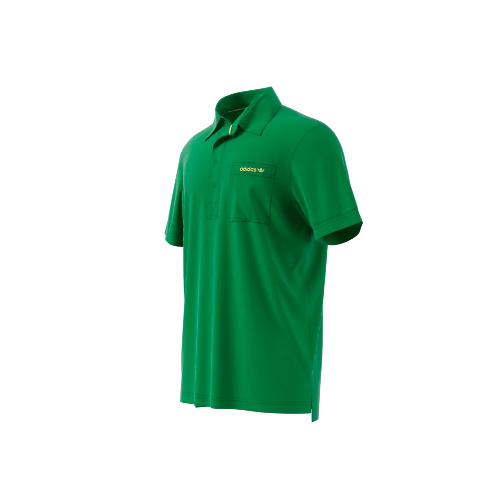 adidas Originals S Pocket Polo - Green - Image 17