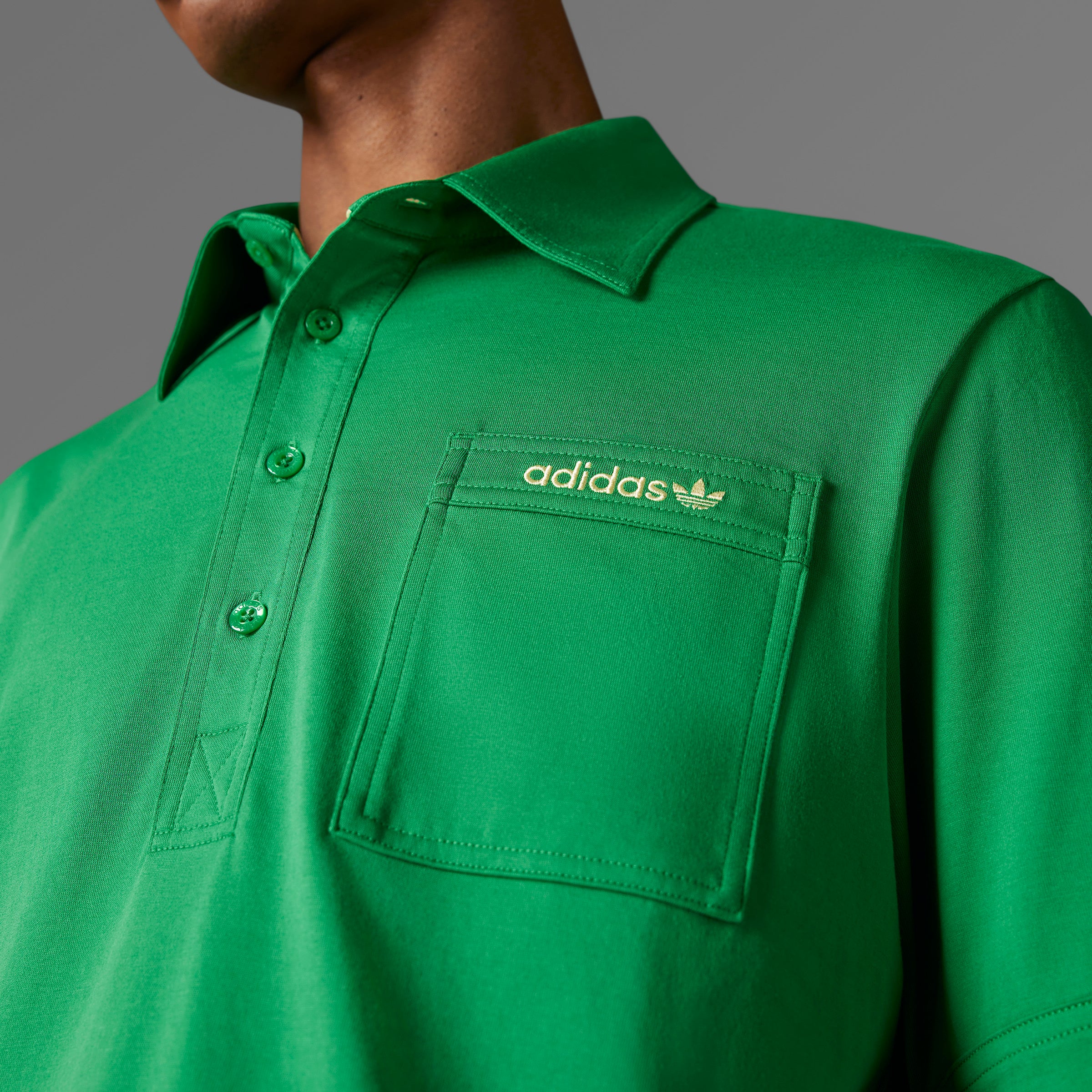 adidas Originals S Pocket Polo - Green - Image 23