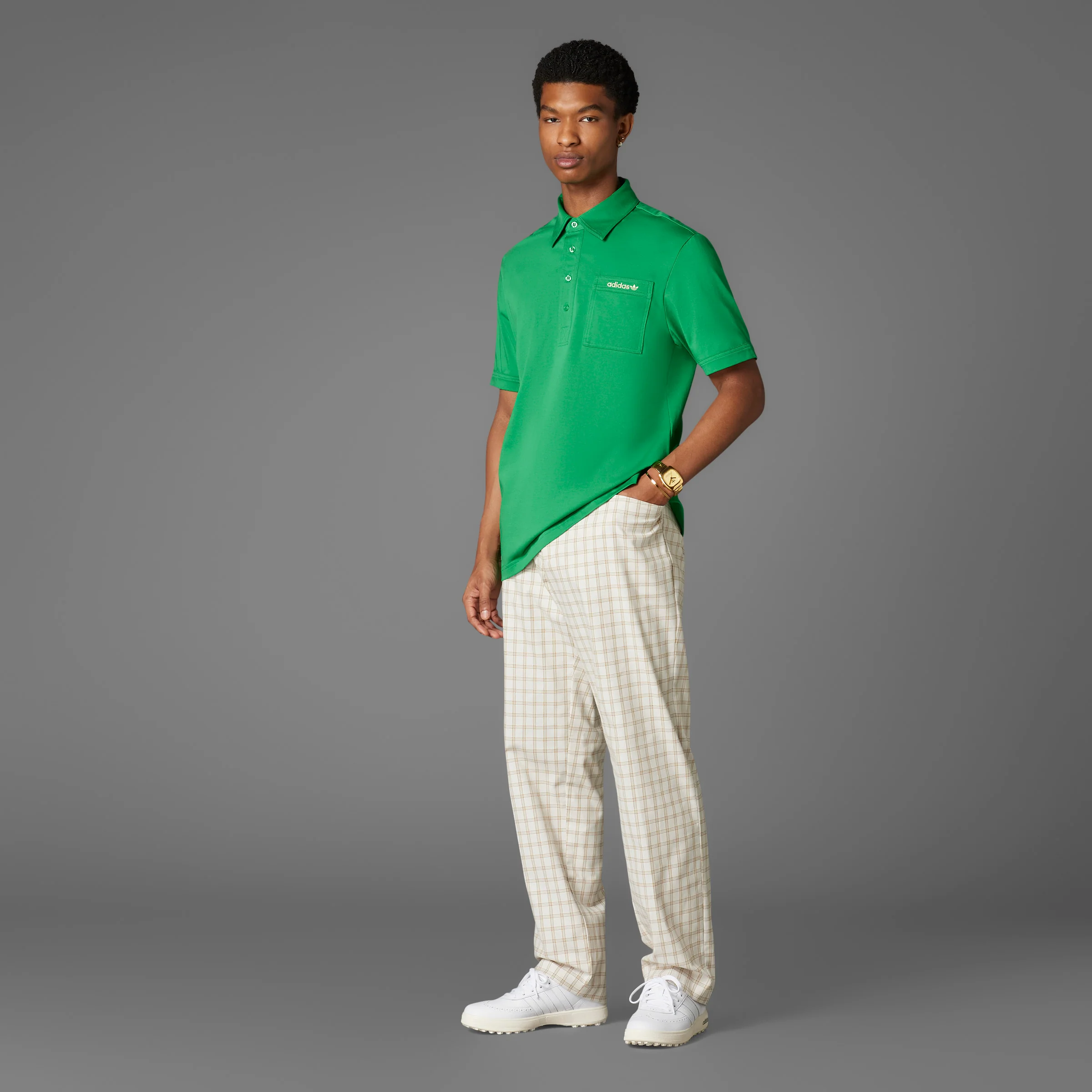 adidas Originals S Pocket Polo - Green - Image 24