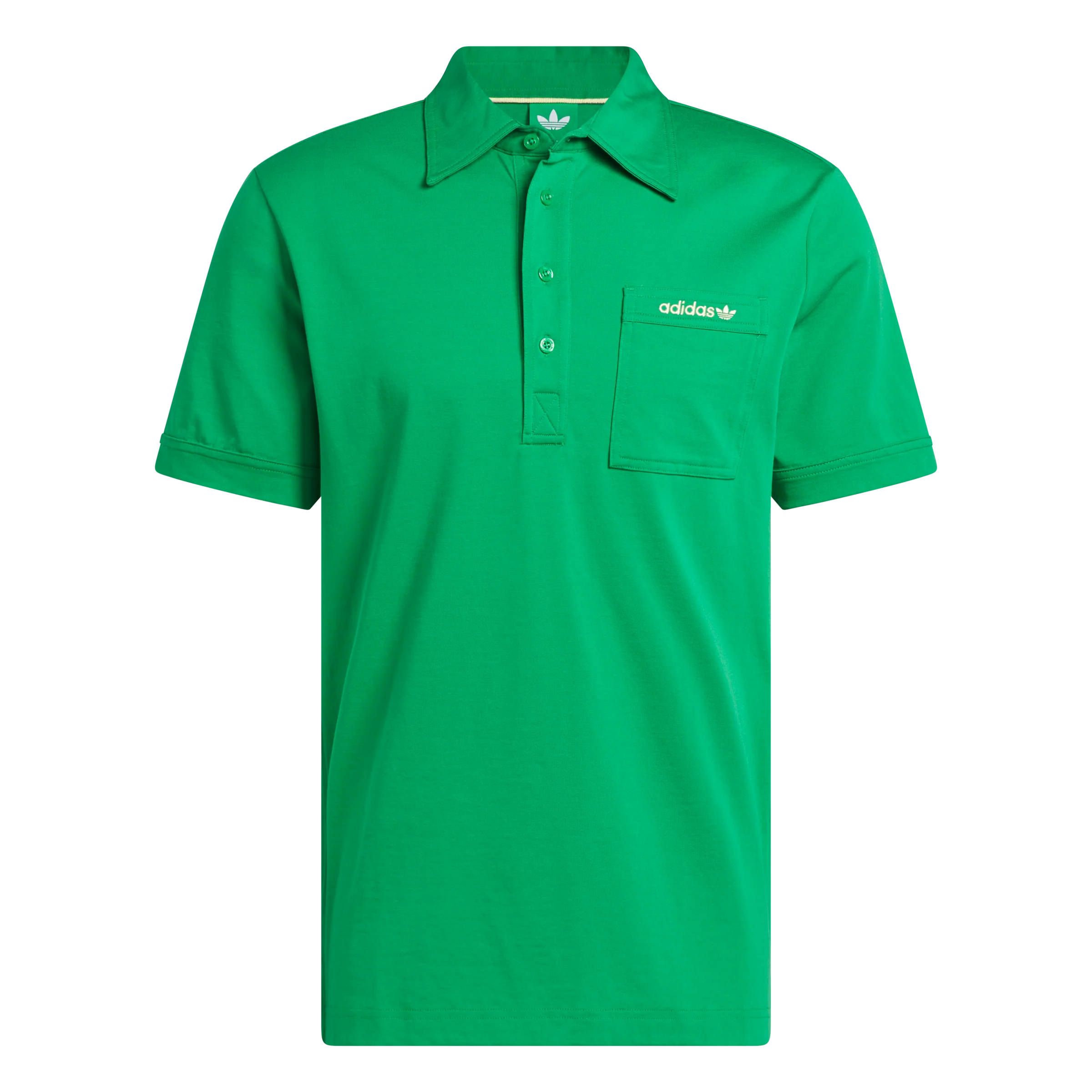 adidas Originals S Pocket Polo - Green - Image 4