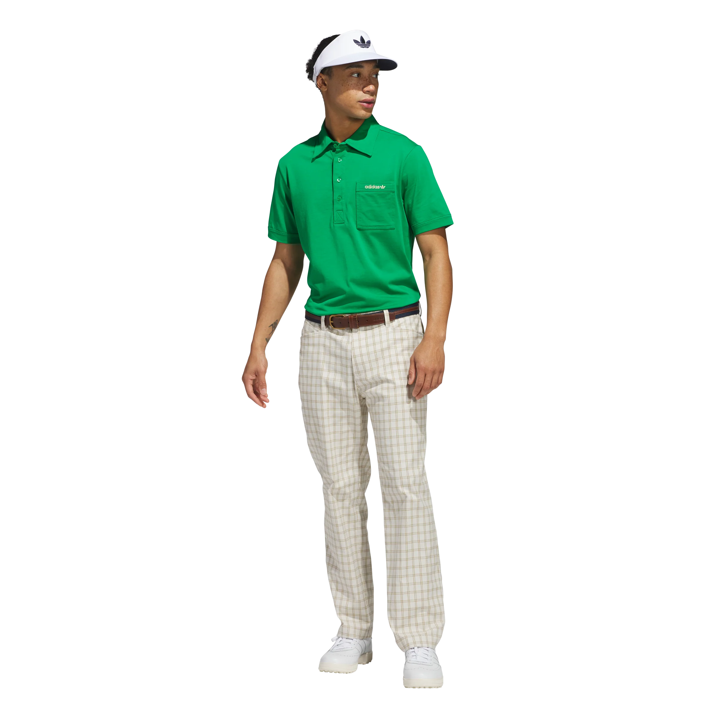 adidas Originals S Pocket Polo - Green - Image 7