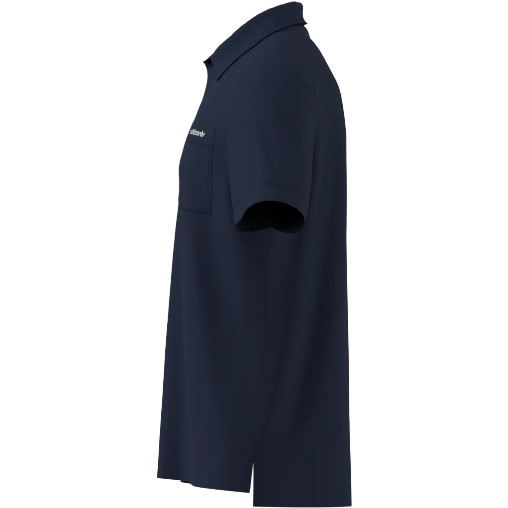 adidas Originals S Pocket Polo - Night Indigo - Image 16