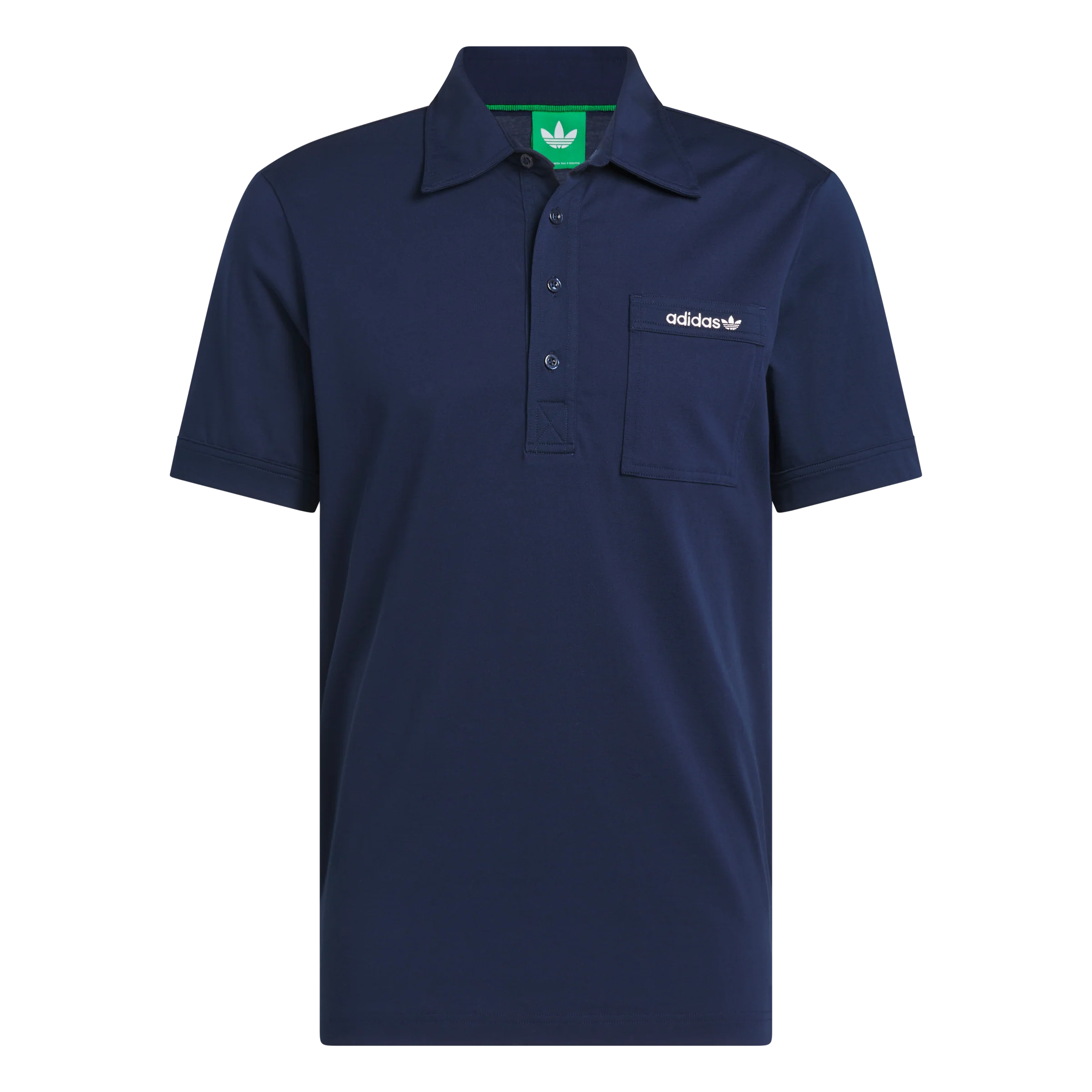 adidas Originals S Pocket Polo - Night Indigo - Image 4