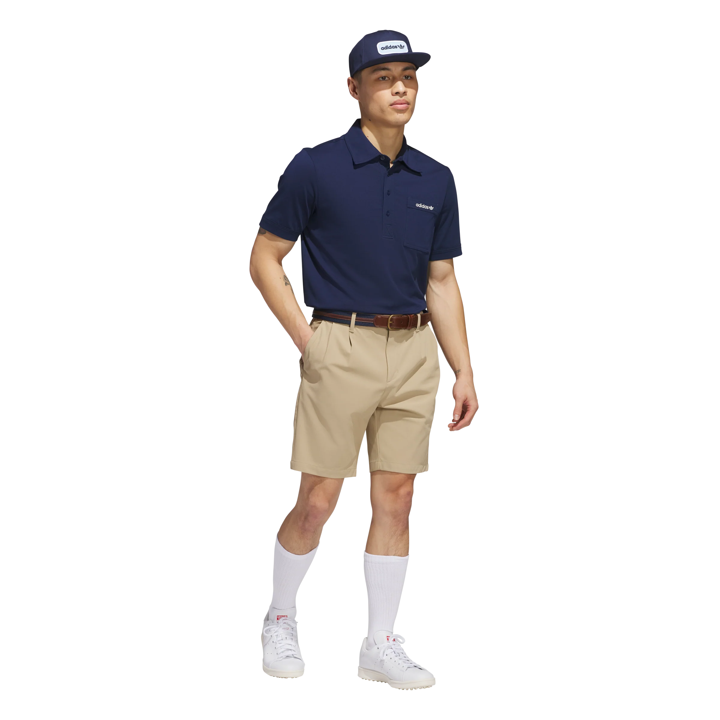 adidas Originals S Pocket Polo - Night Indigo - Image 6