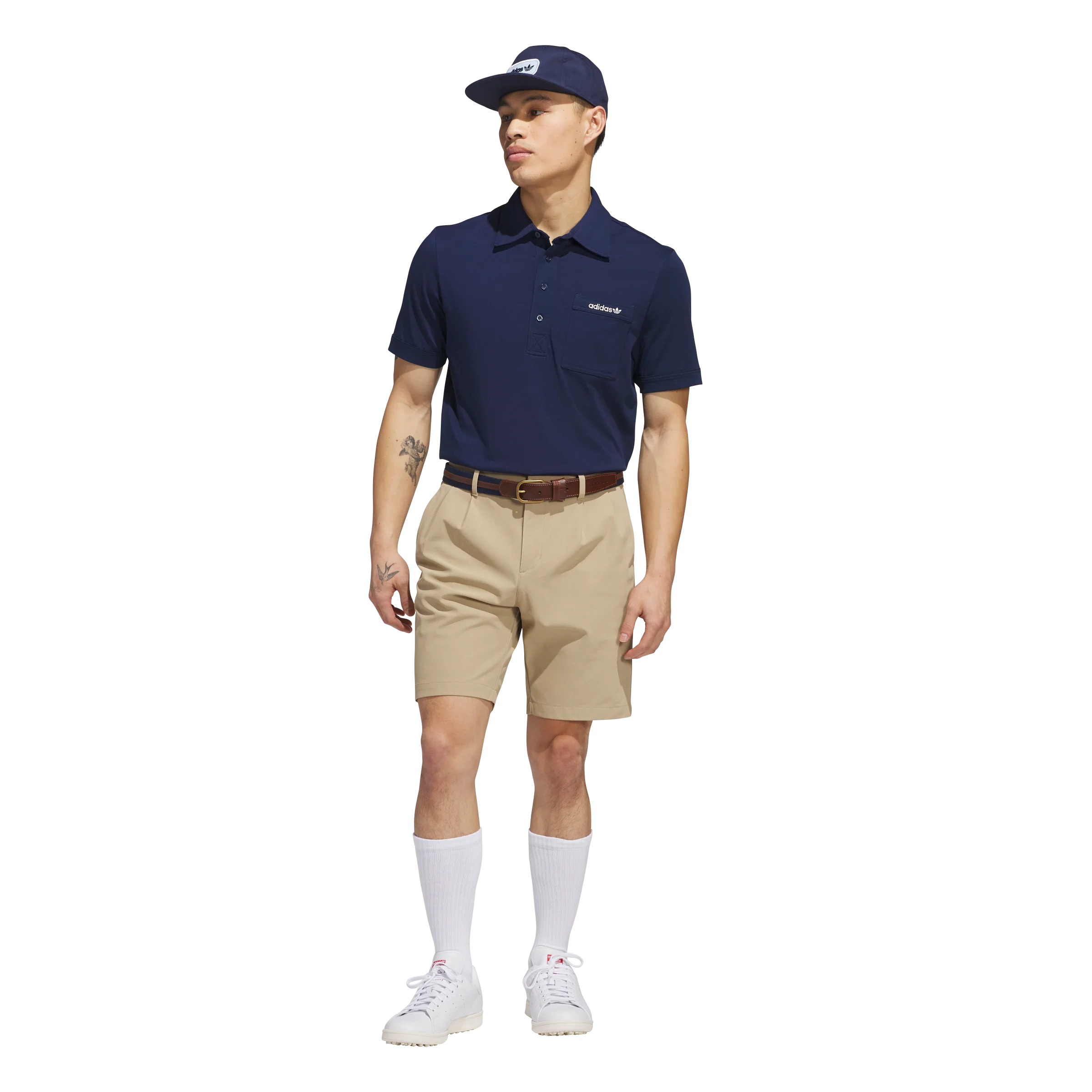 adidas Originals S Pocket Polo - Night Indigo - Image 7