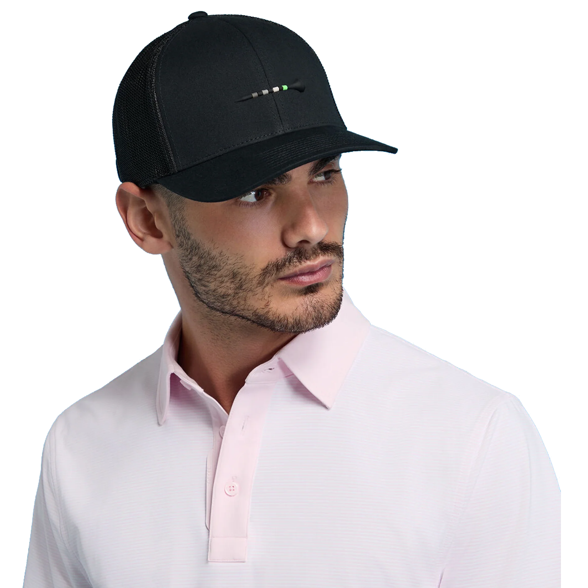 G/FORE Silicone Tee Trucket Hat - Onyx - Image 2