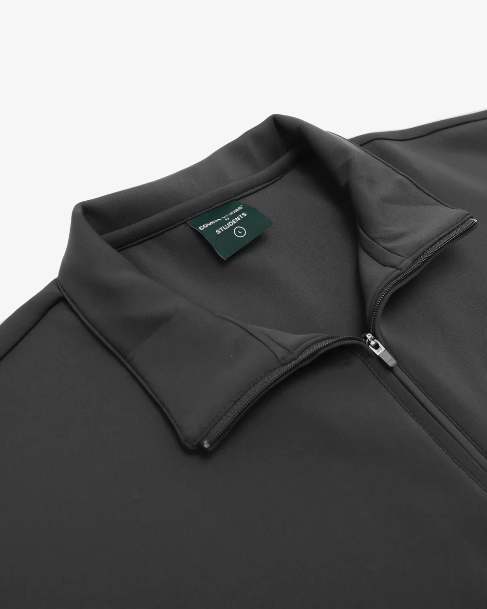 Students Course Studies Caddie S/S Qzip - Black - Image 4