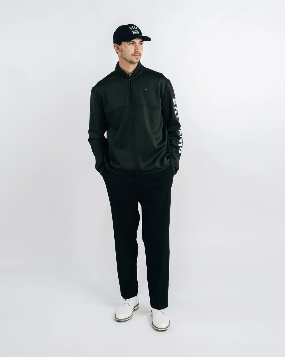 Students Course Studies Starter Qzip Jacket - Black - Image 10