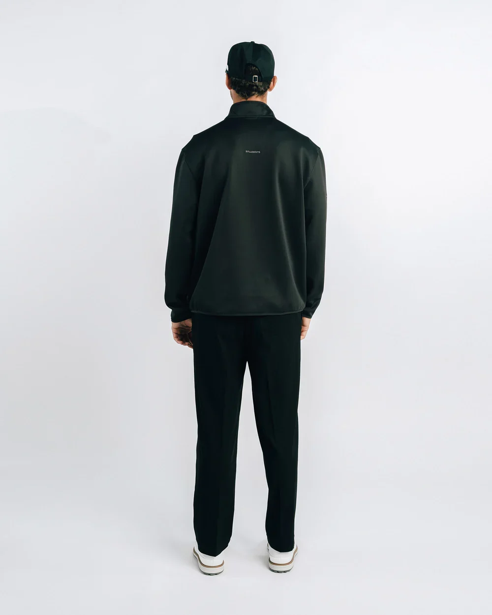 Students Course Studies Starter Qzip Jacket - Black - Image 7