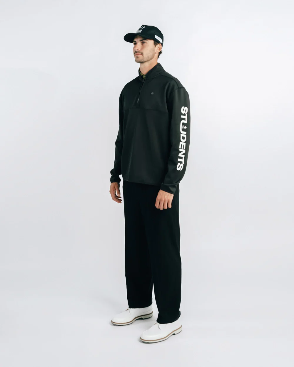 Students Course Studies Starter Qzip Jacket - Black - Image 9