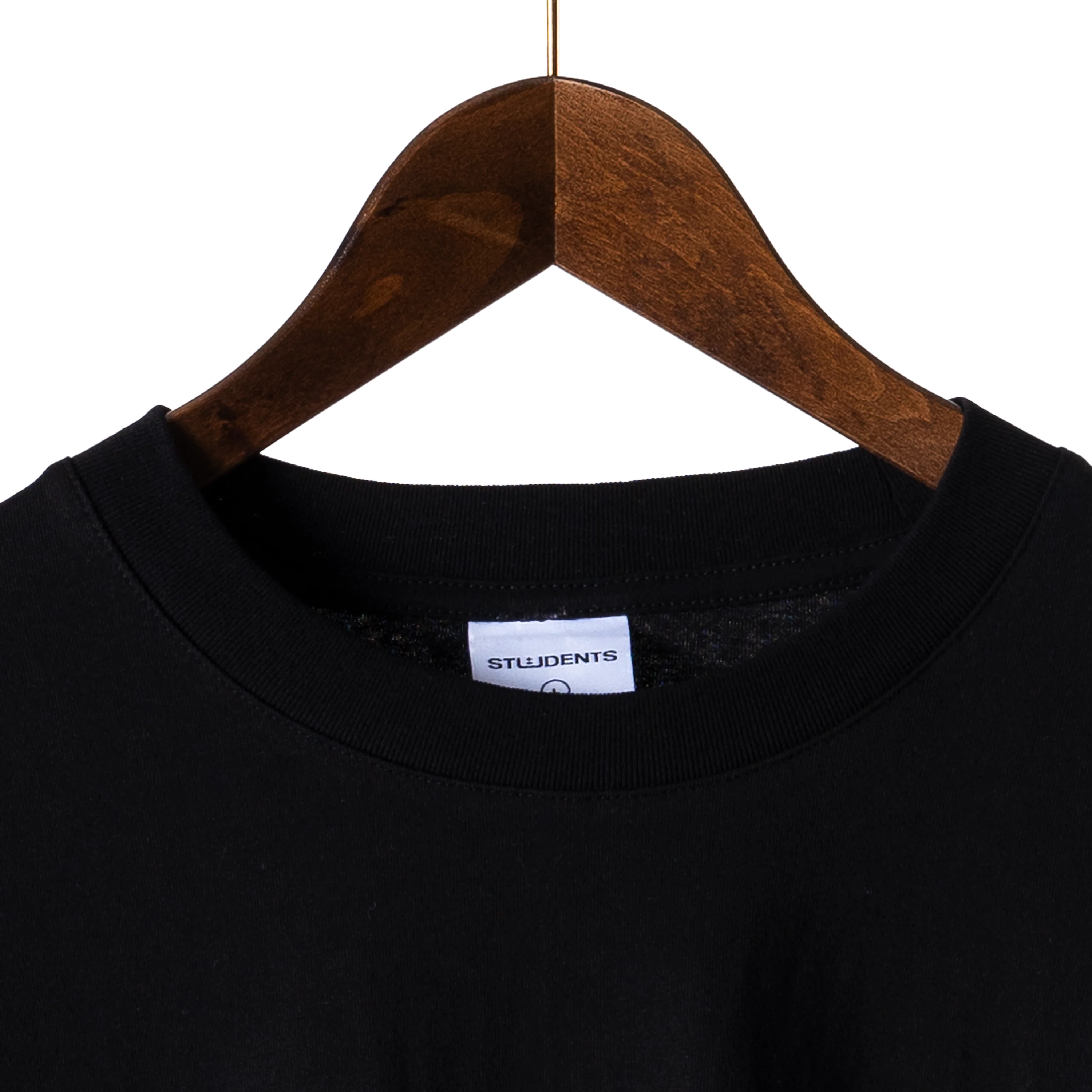Students Golf T-Shirt 'There's A Crack' - Black - Image 3