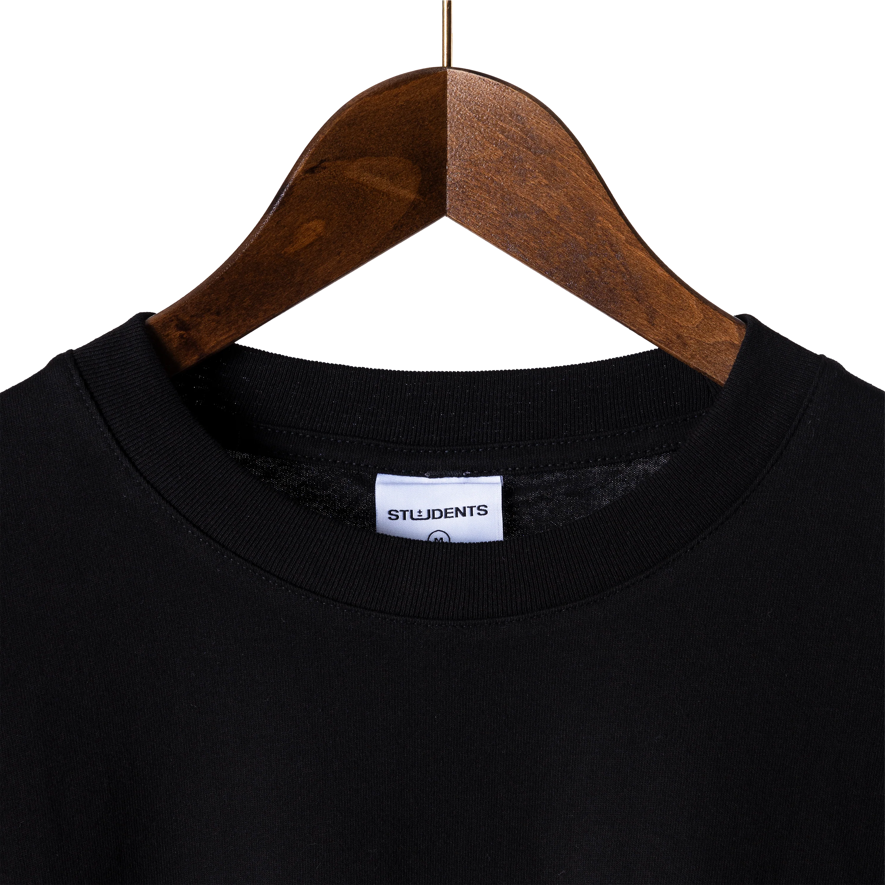 Students Golf T-Shirt 'Secretly Technical' - Black - Image 4