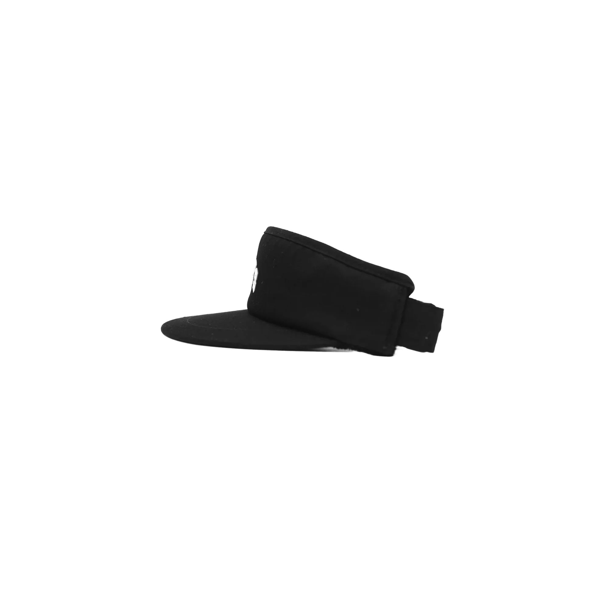 Students Uni High Crown Visor - Black - Image 2