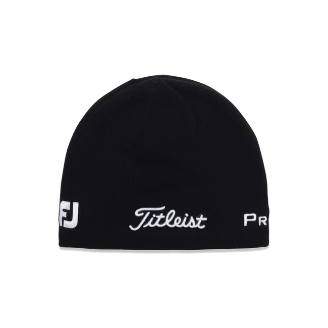 Titleist Merino Wool Beanie Black/White