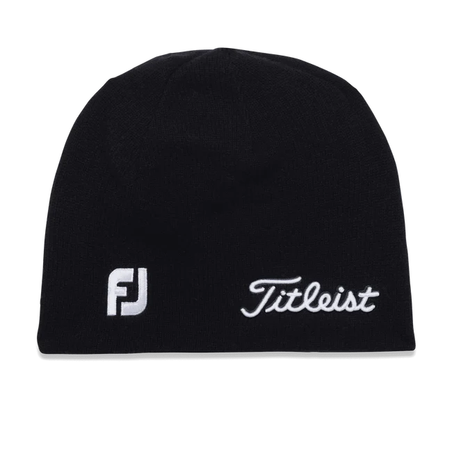 Titleist Merino Wool Beanie Black/White - Image 5