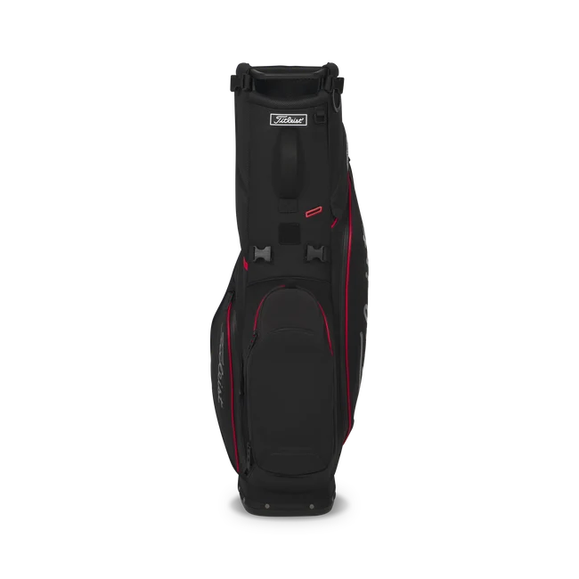 Titleist Players S4 StaDry Stand Golf Bag - Black/Red/Graph - Image 8