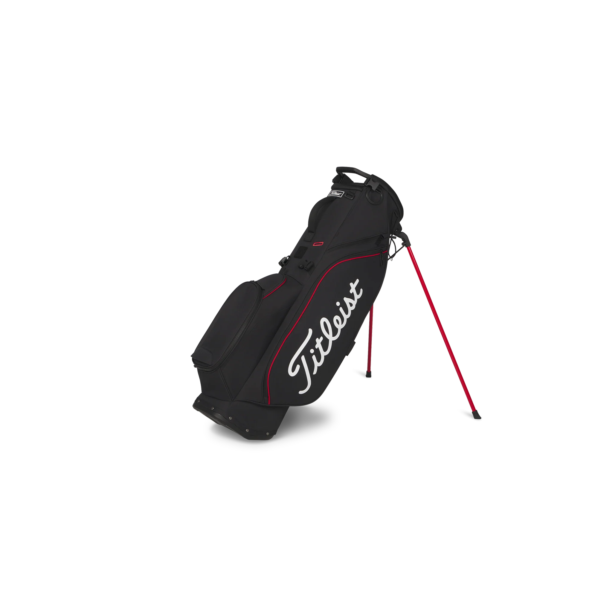 Titleist Players S4 Stand Golf Bag - Black/Red/White