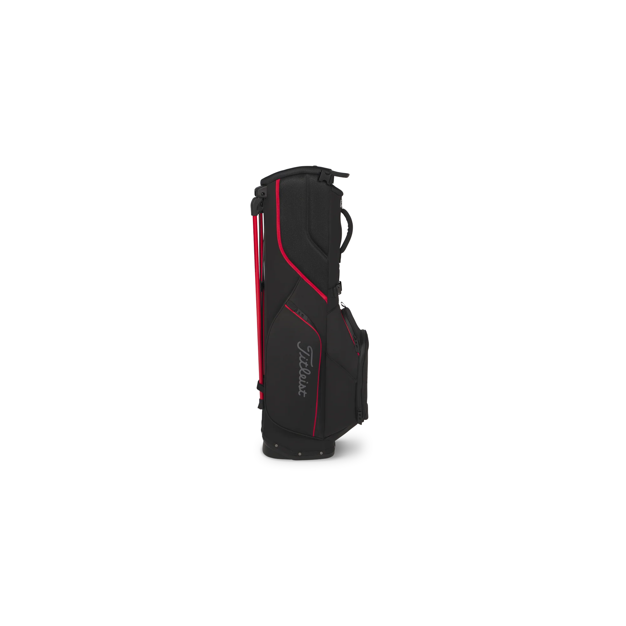 Titleist Players S5 StaDry Stand Golf Bag - Black/Red/Graphite - Image 2