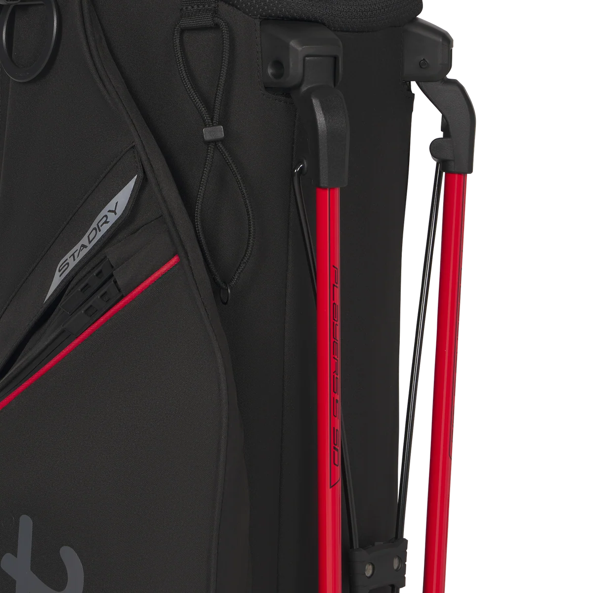 Titleist Players S5 StaDry Stand Golf Bag - Black/Red/Graphite - Image 4