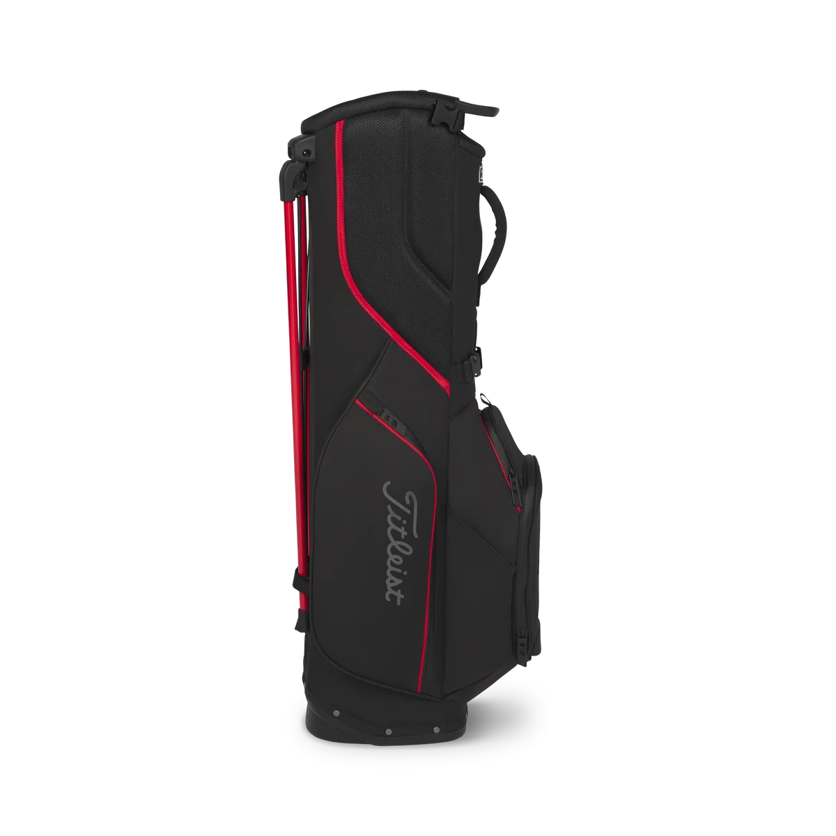 Titleist Players S5 StaDry Stand Golf Bag - Black/Red/Graphite - Image 6