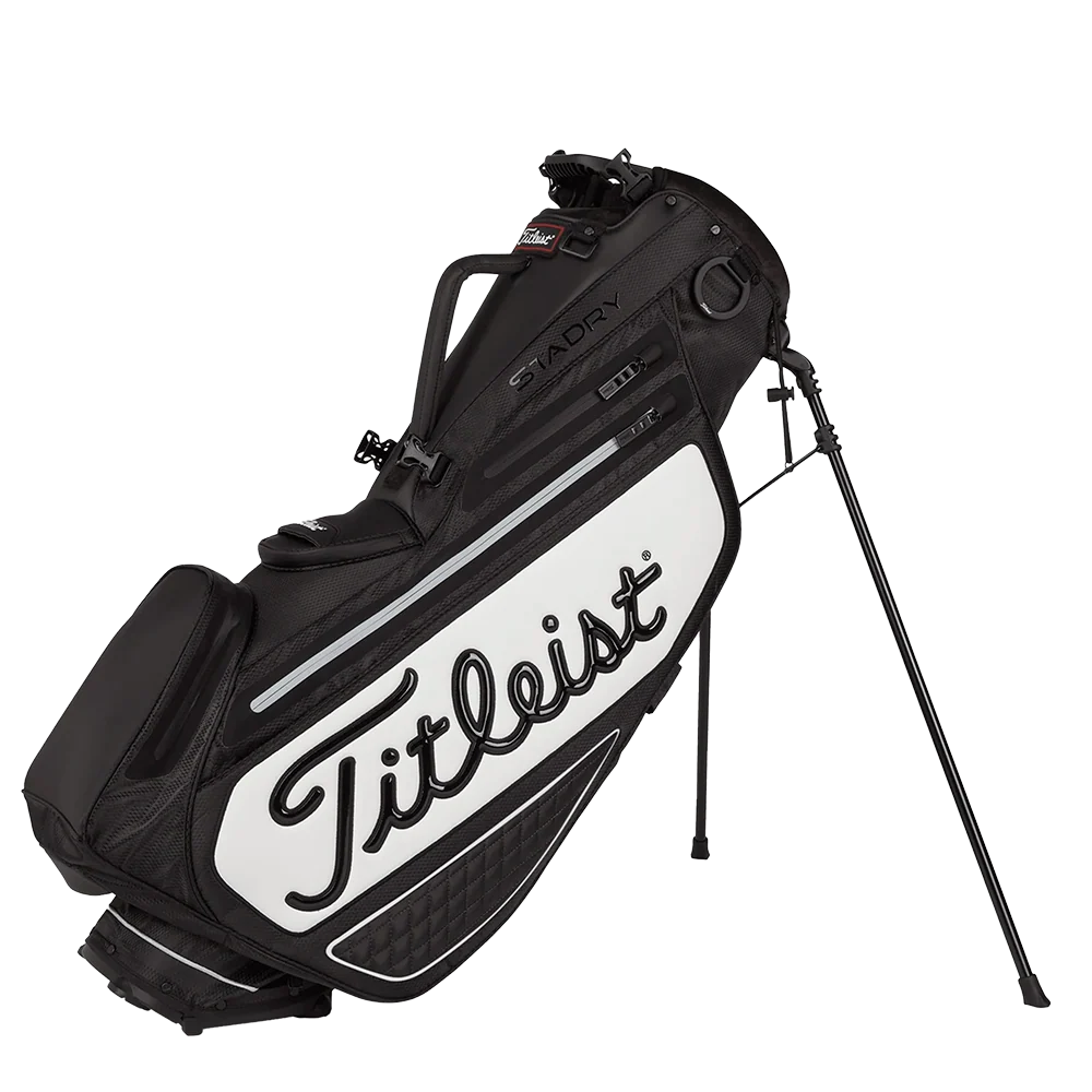 Titleist Tour Series Premium Stand StaDry Bag Black / White - Image 3