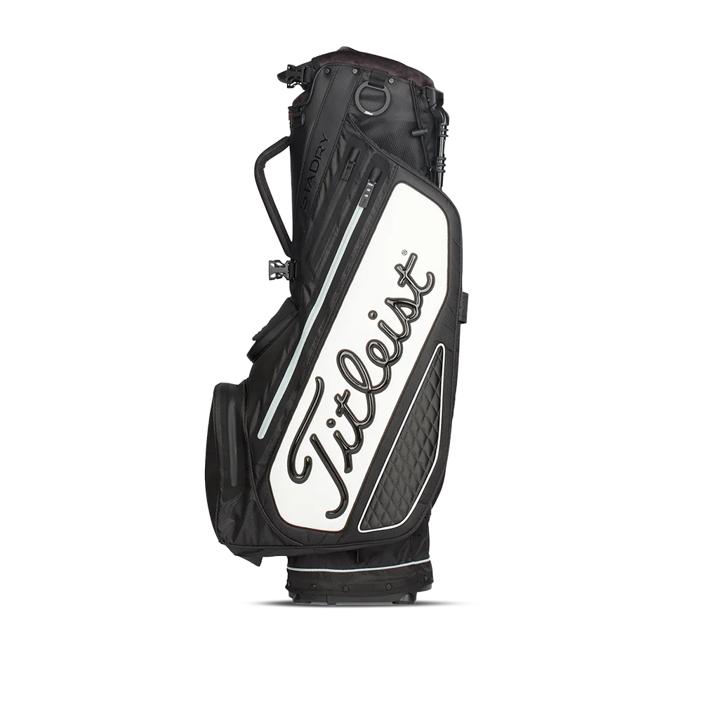 Titleist Tour Series Premium Stand StaDry Bag Black / White - Image 4