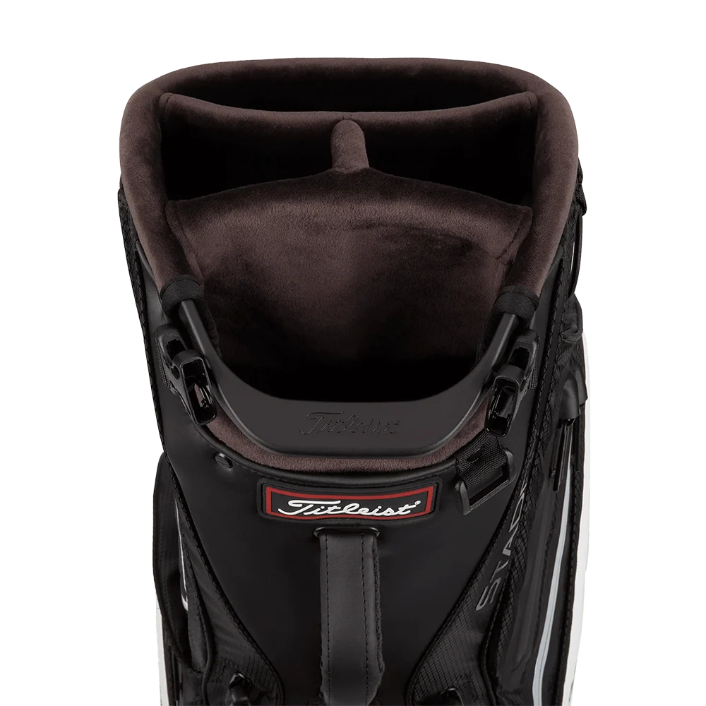 Titleist Tour Series Premium Stand StaDry Bag Black / White - Image 5