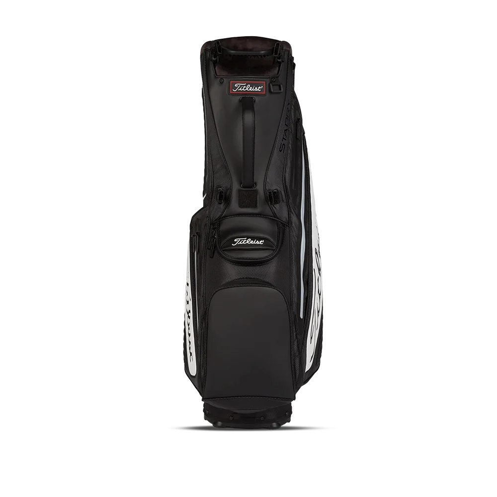 Titleist Tour Series Premium Stand StaDry Bag Black / White - Image 7