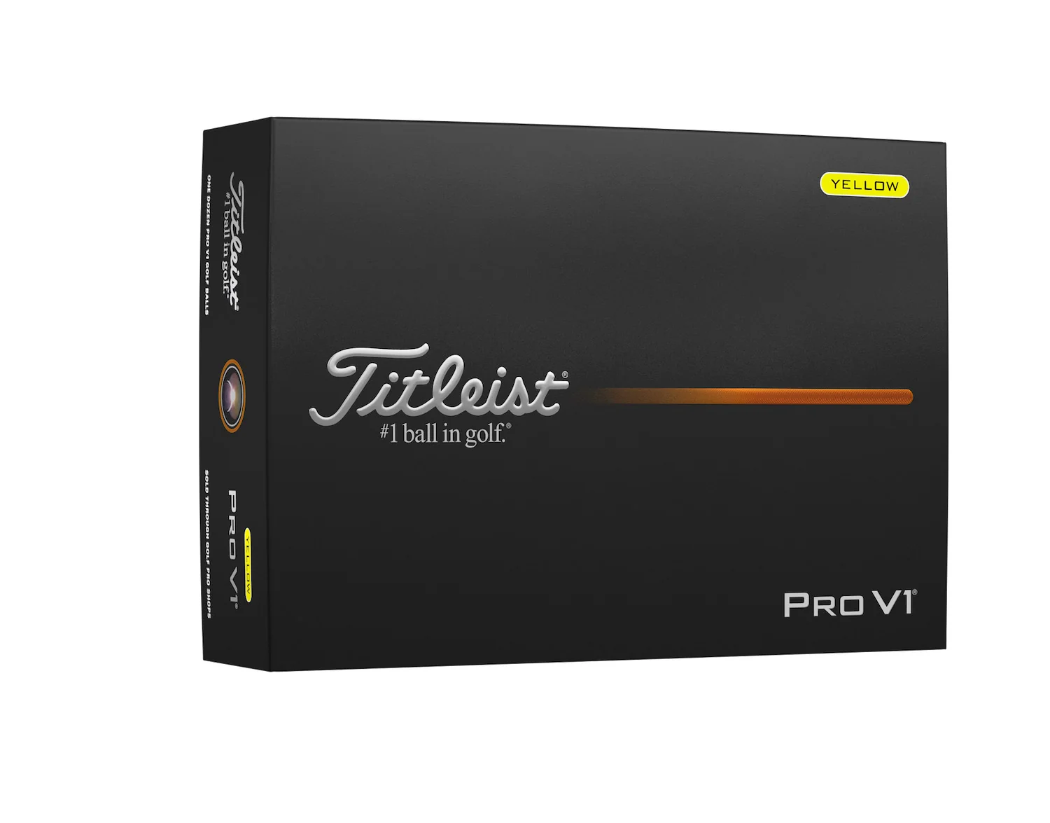 Titleist Pro V1 2025 Dozen (12 balls) - Yellow - Image 5