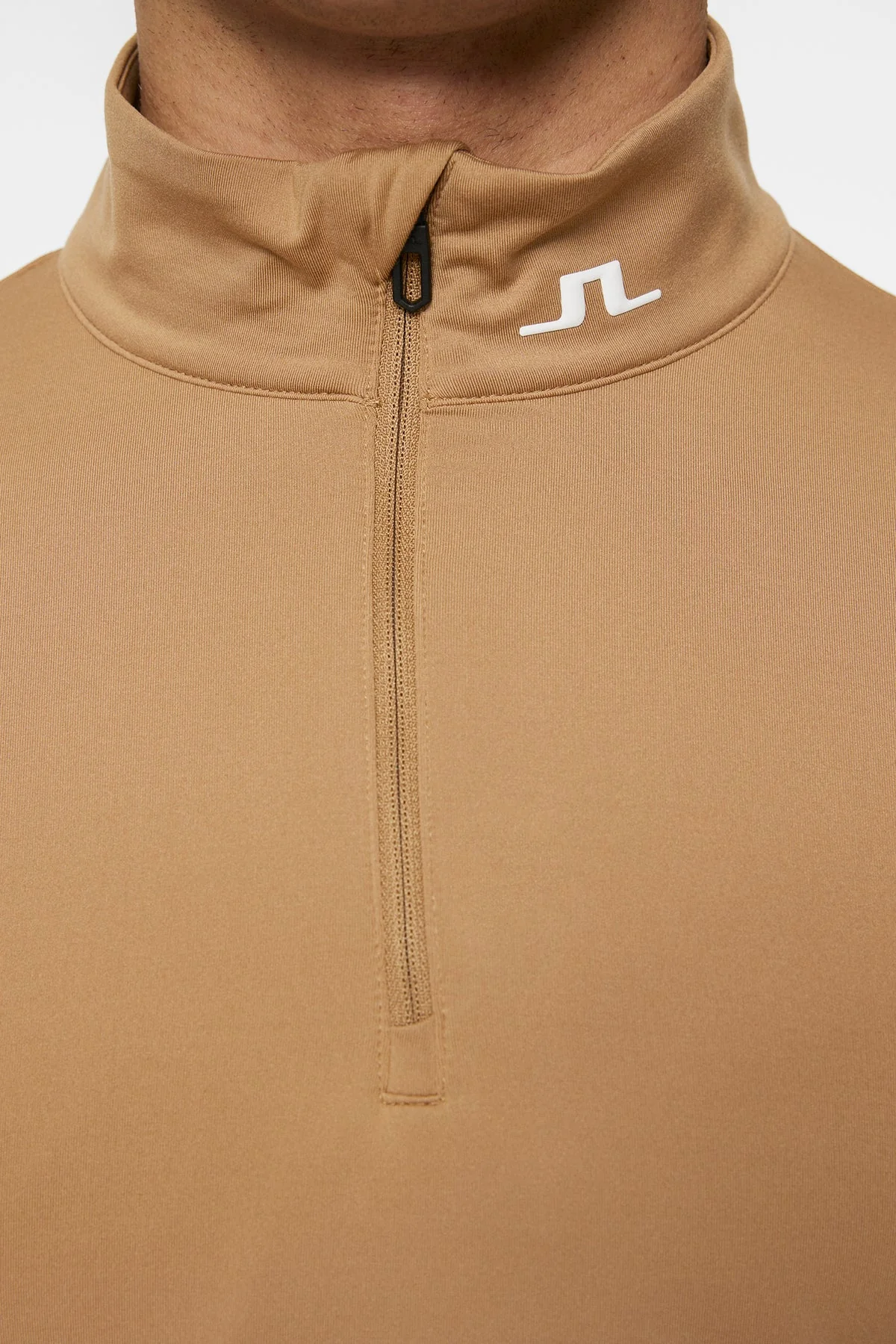 J. Lindeberg Tour Tech Mid Layer - Tigers Eye - Image 4