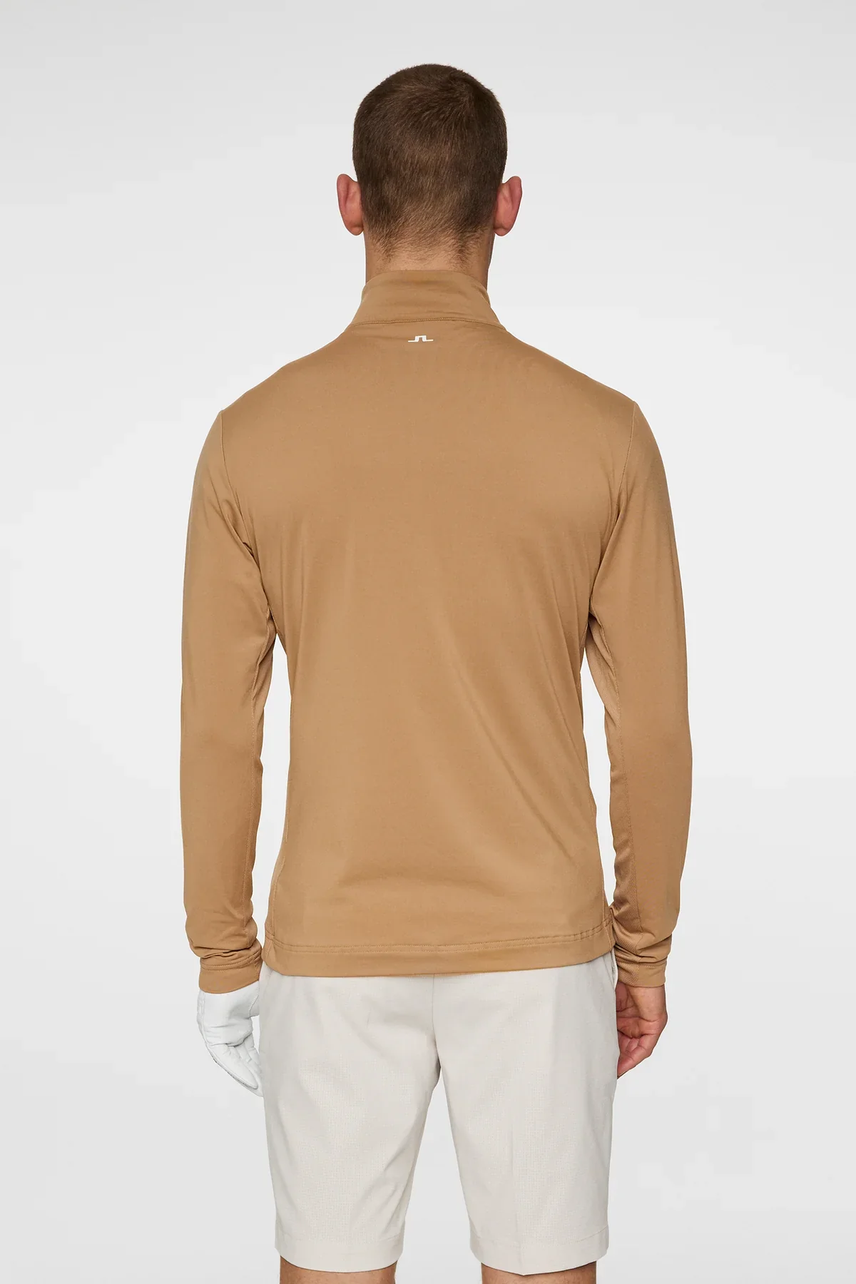 J. Lindeberg Tour Tech Mid Layer - Tigers Eye - Image 6