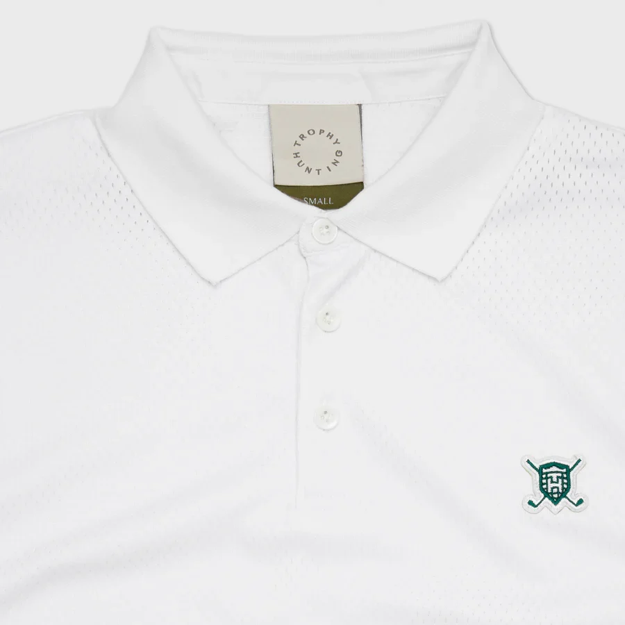 Trophy Hunting Game Changer Polo White - Image 7