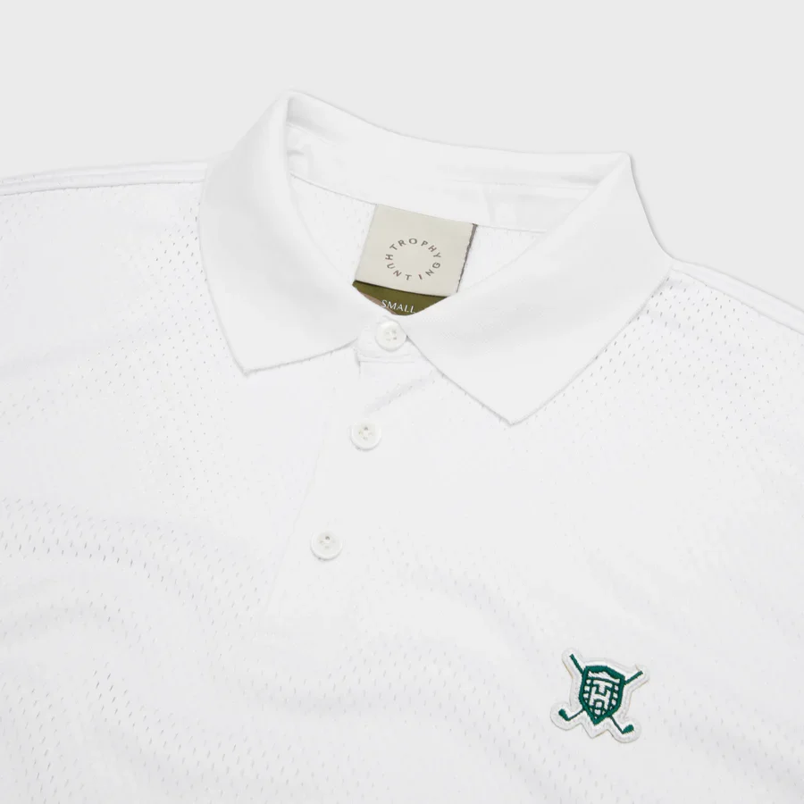 Trophy Hunting Game Changer Polo White - Image 9