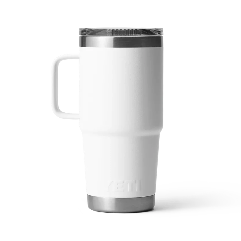 YETI Travel Mug 591ml - White - Image 3
